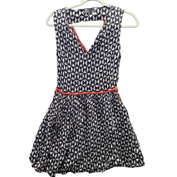 THML Womens Sleeveless Dress Multicolor Size Large 100% Rayon Sleeveless Pullove - Picture 1 of 12